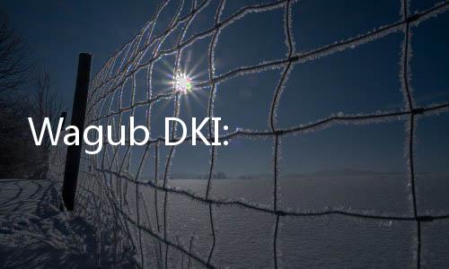 Wagub DKI: Kita Pasti Akan Kembali ke Zona Merah Jika...